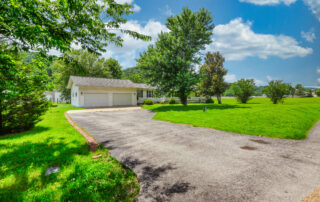 Front view of 1035 Riverview Drive, a 3-bedroom home in Norfork Village near the White River.